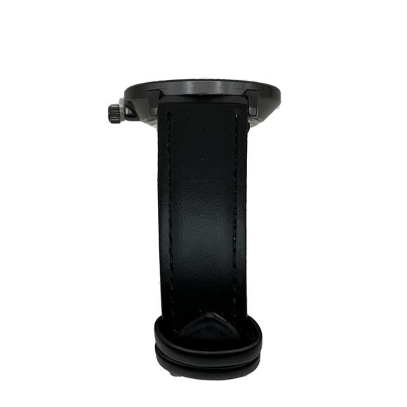 Austin Jageur Model One Quartz Movement Leather Band Watch in Black - Picture 3 of 8